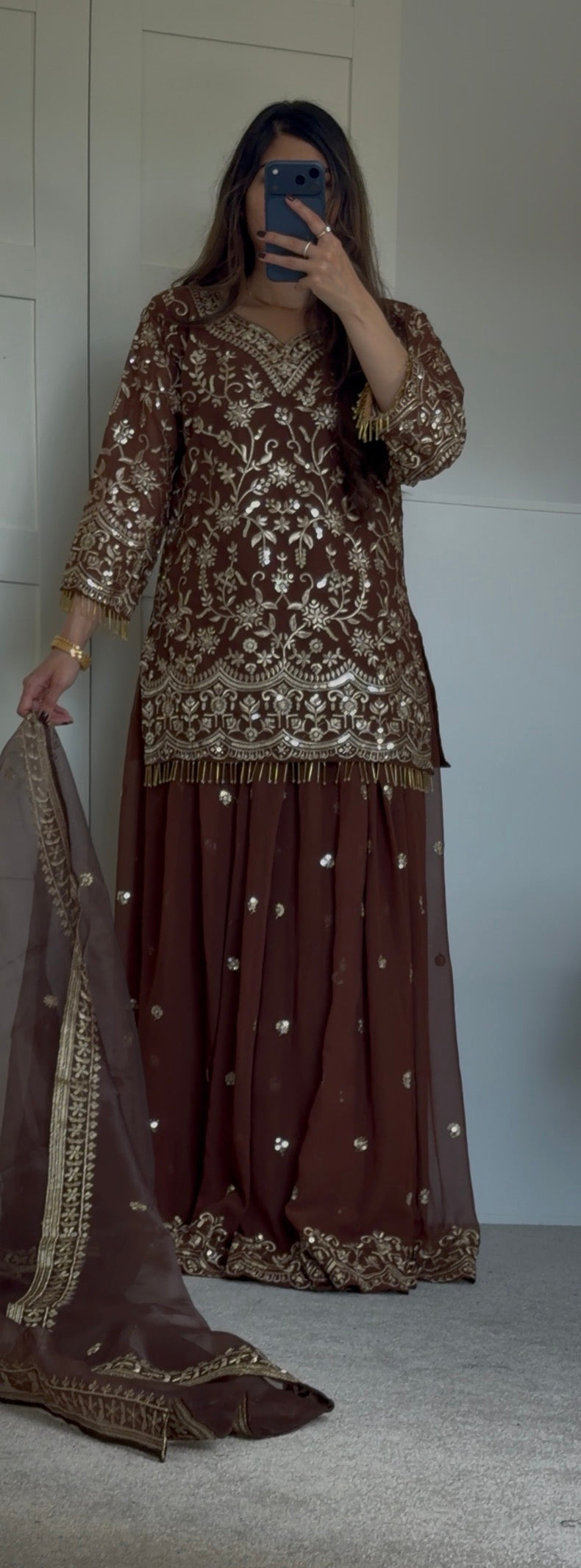 Twilight Truffle Lehenga