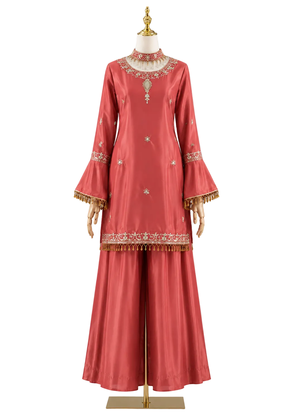 Roshni -Flowy Sharara Set
