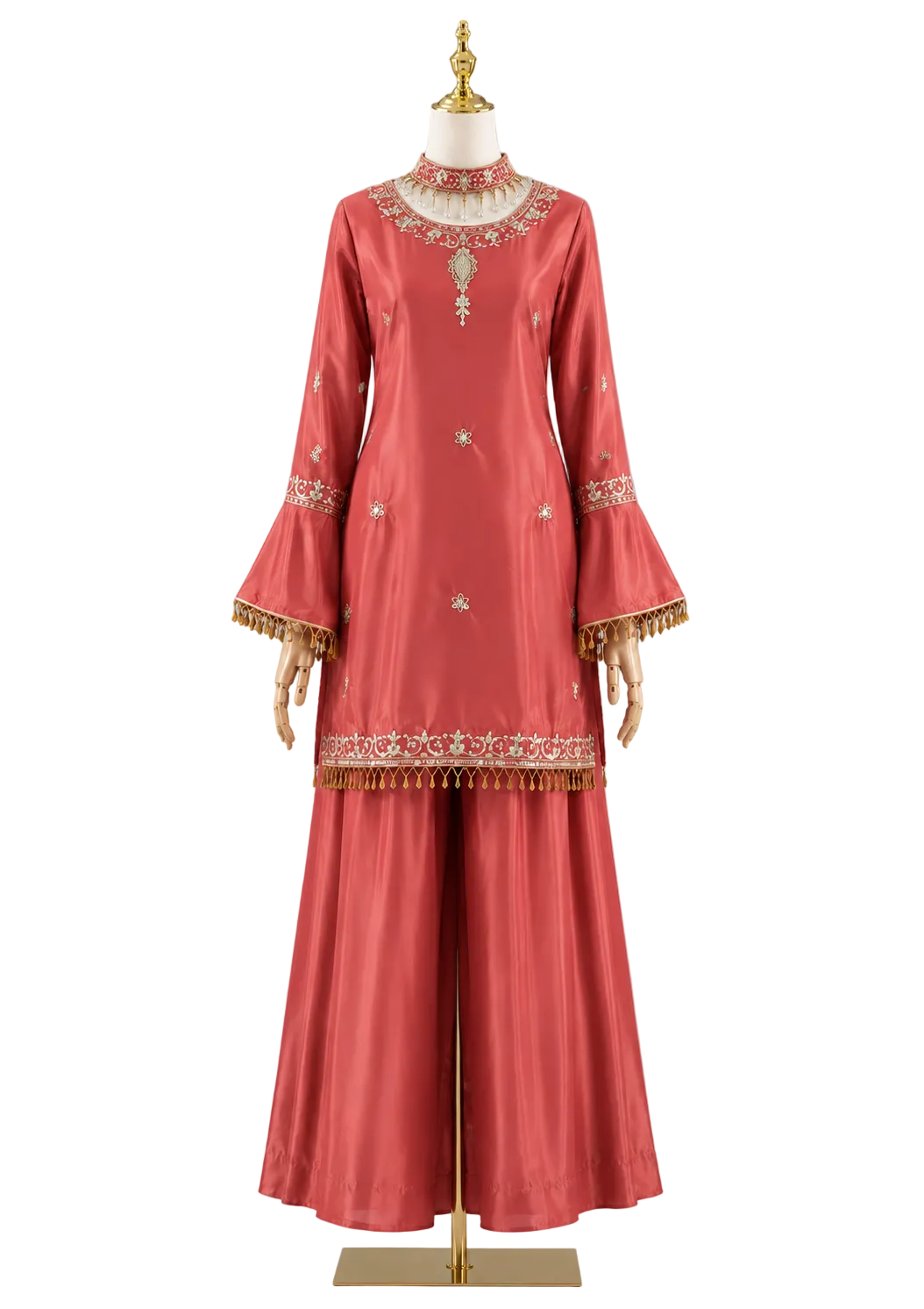 Roshni -Flowy Sharara Set
