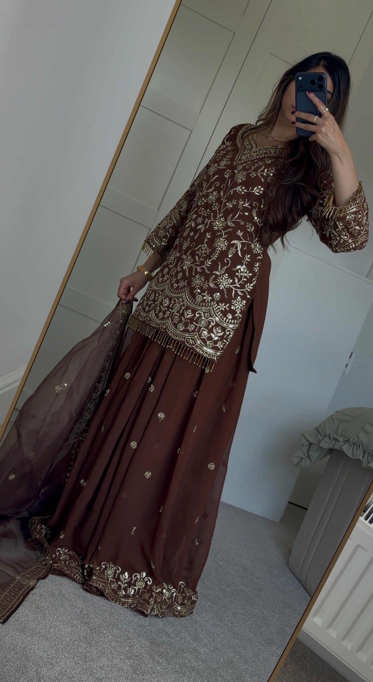 Twilight Truffle Lehenga