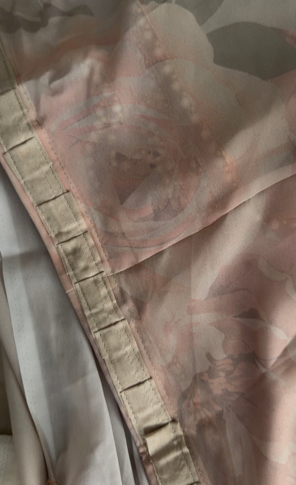 💐Saira💐-Vintage Floral Ready To Wear Saree
