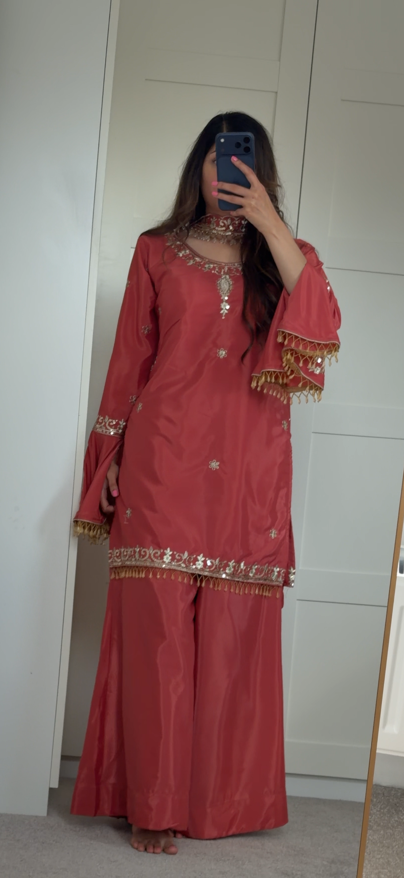 Roshni -Flowy Sharara Set