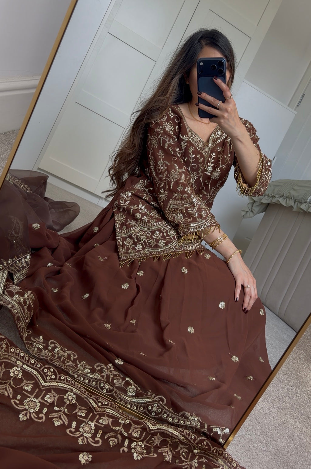 Twilight Truffle Lehenga