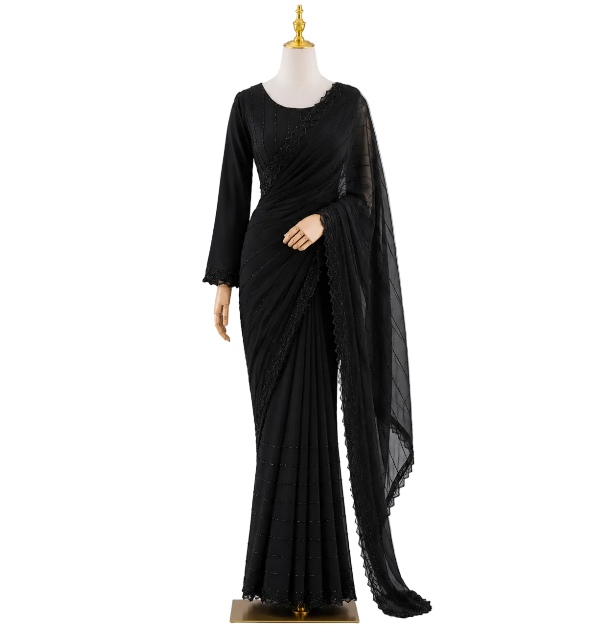 Sitara-Serving elegance in every bead Saree
