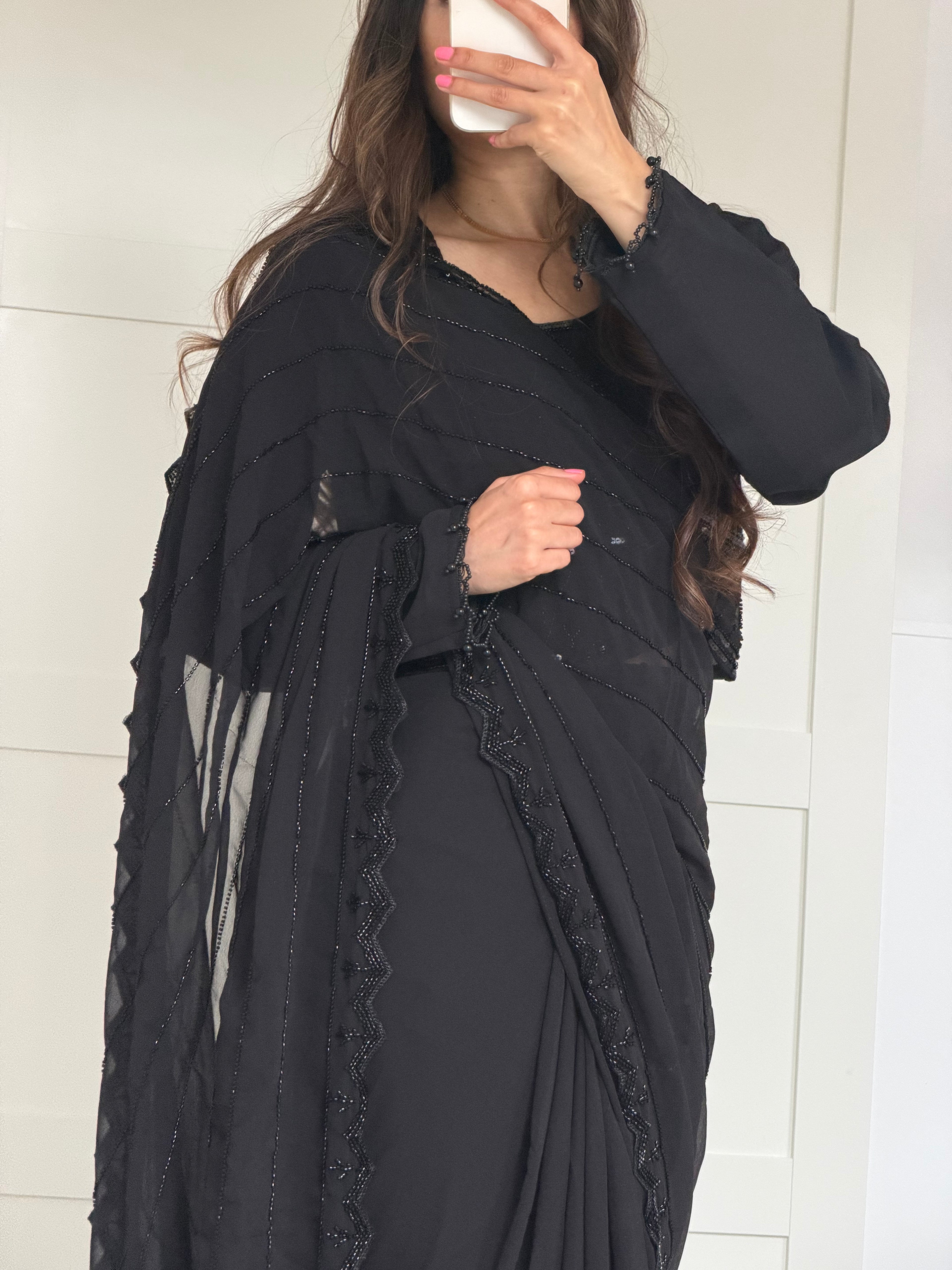 Sitara-Serving elegance in every bead Saree