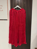 Crushed silk sharara