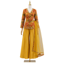 Jacket style Floral palazzo set