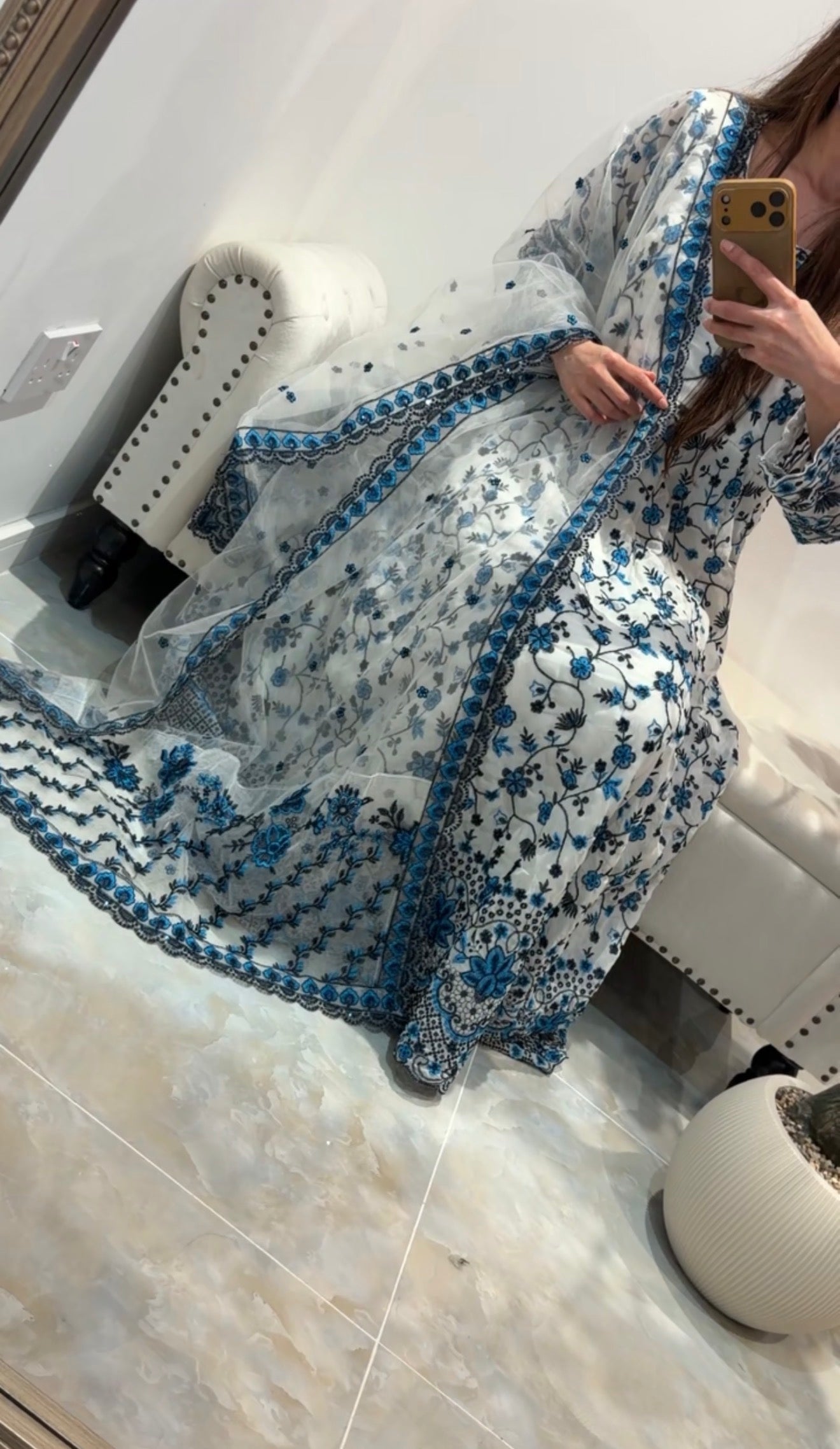 Faiza -Exquisite maxi Dress