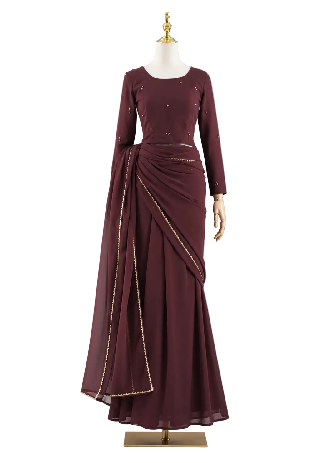 Tara-lightweight Flowy Saree