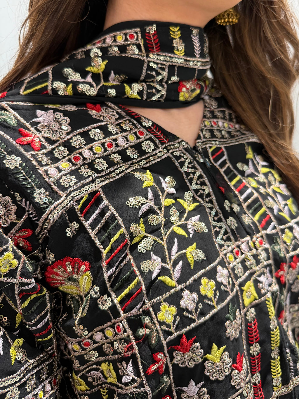 Indo western palazzo set