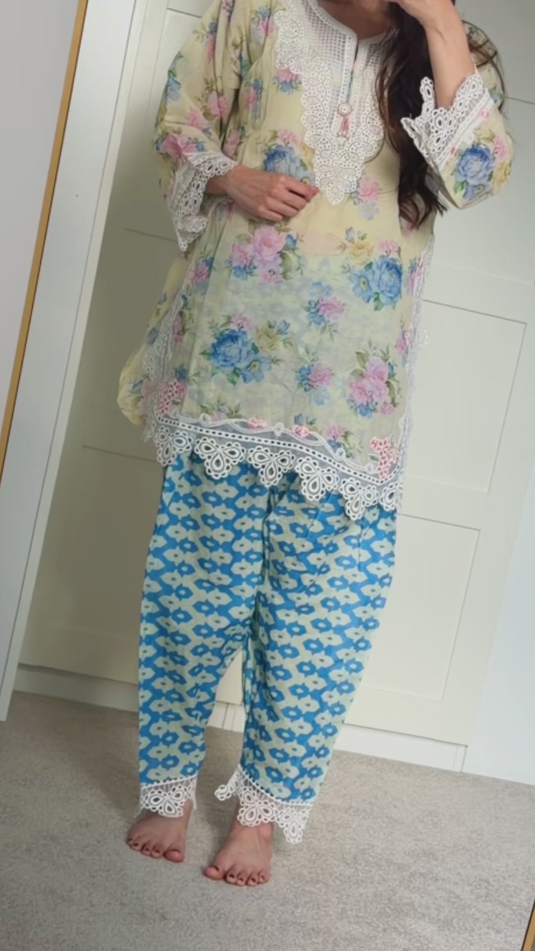 Floral print co ords set